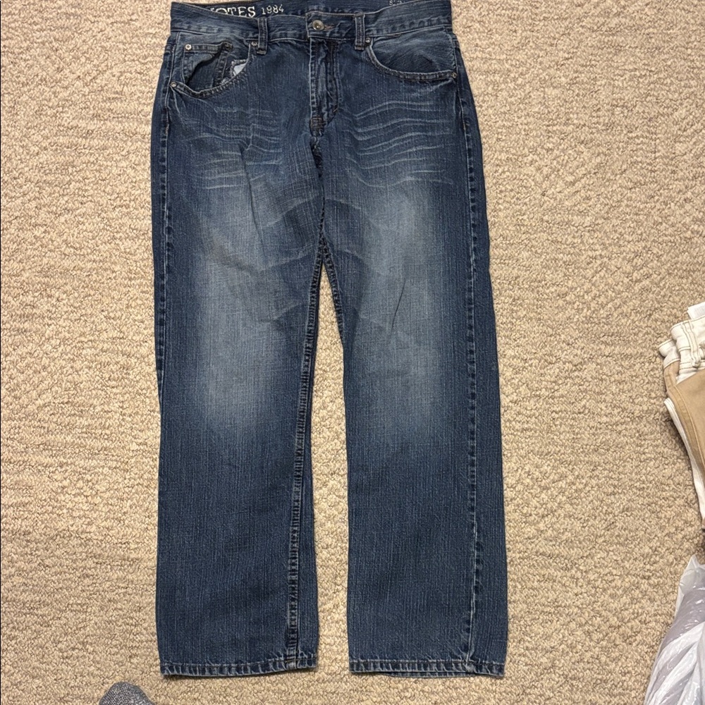 Bluenotes Dark Blue Relaxed Men's Jeans